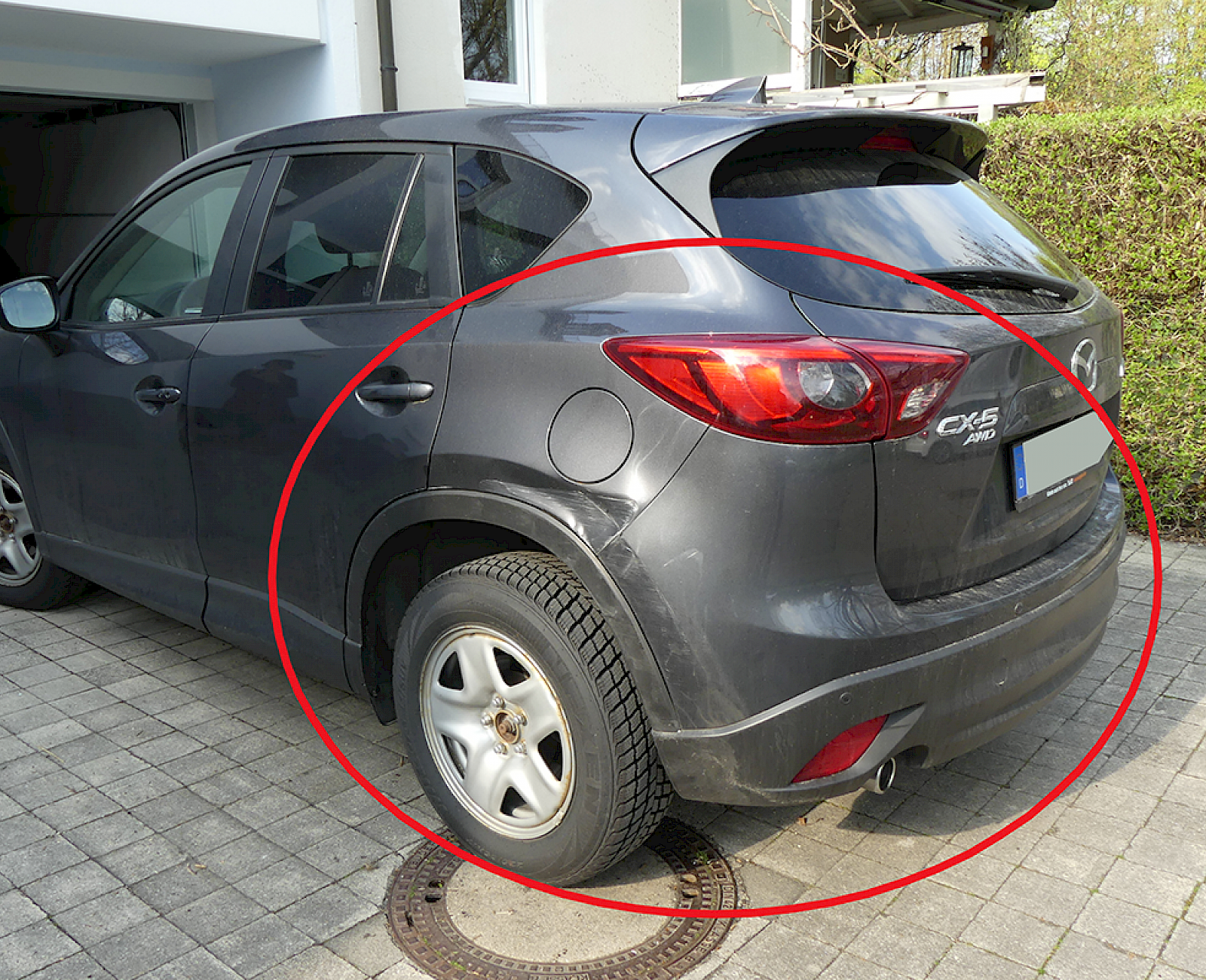 Unfallschaden Pkw Heck links